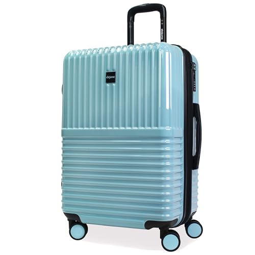Dejuno 24-Inch Glacier Lightweight Expandable Hardside Spinner Luggage with TSA Lock