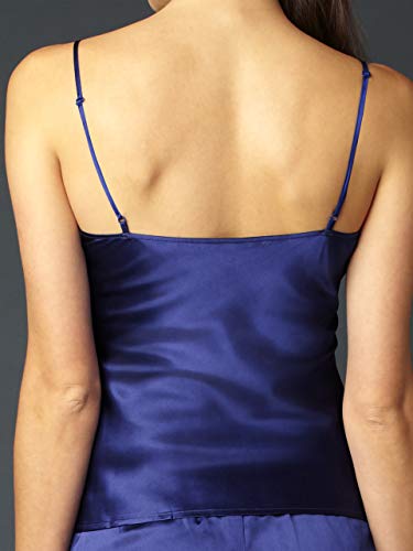 Women's 100% Silk Camisole Top, Lace Trim, Flattering Fit, Sleepwear, Lingerie, Beautiful Gift Packaging3