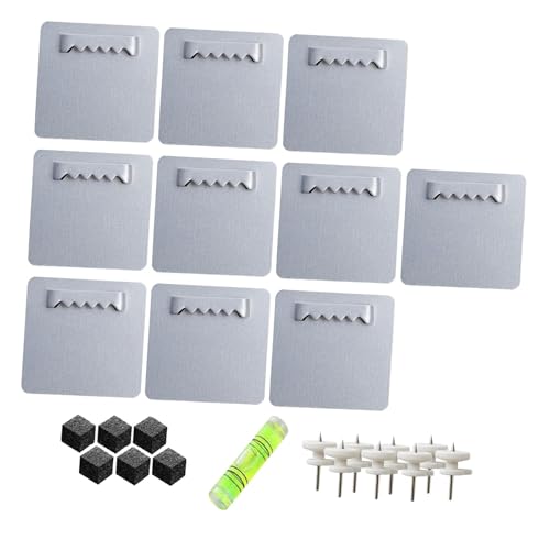Image of Picture Hangers Set Parts Hardware Multifunctional Decoration Wall Hanging Hooks Photo Frame Hanging for Paintings Artwork, 10pcs