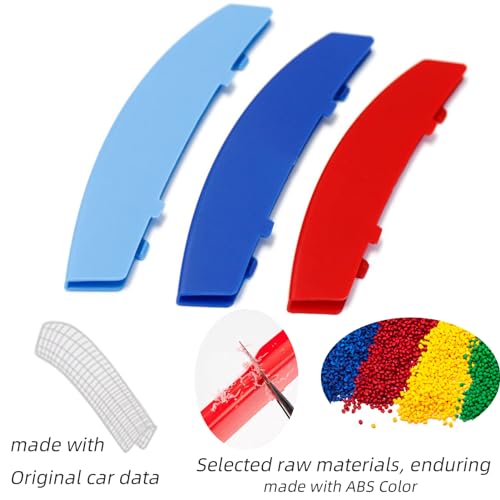 Image of Grille color stripes Compatible with bmw accessories 2004-2010 E60 5 Series 525i 528i 530i 535i 540i 545i 550i M5 11-Beams