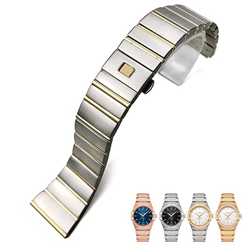 For Bracelet 316L Stainless Steel Watch Bands Folding Buckle 15mm 17mm 18mm 23mm 25mm Watch Strap