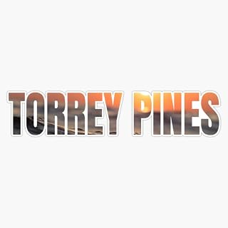 Torrey Pines San Diego California Surf Sunset Vinyl Sticker Waterproof Decal Laptop Wall Window Bumper Sticker 5"