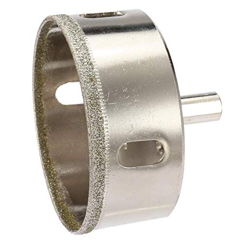 Broca para perforar vidrio con punta de partículas de diamante, diámetro 70 mm, marca Huuvo miniatura 3