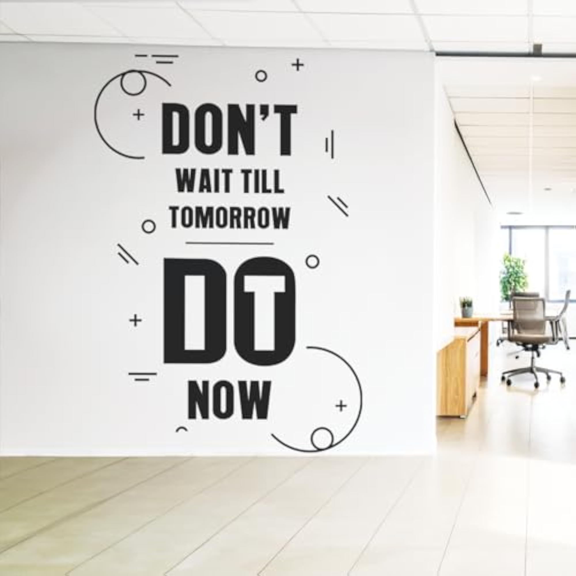 Do It Now - Motivational Quote Wall Sticker