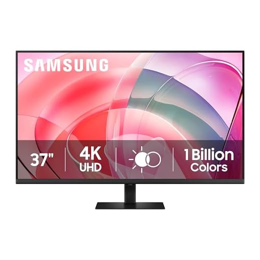 Samsung 37" ViewFinity S7 (S70D) 4K UHD HDR10 High Resolution Monitor, DP Port, TUV-Certified, 2025, LS37D700EANXZA