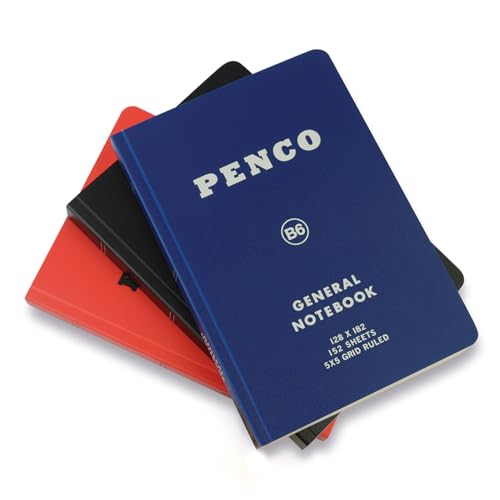 Cahier de notes Penco B6 quadrillé blanc High Tide CN159 premium - 4