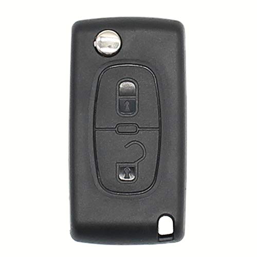 2 Buttons Keyless Entry Remote Key Fob Key Shell Case For Citroen C2 C3 C4 C5 C6 C8 Ce0523 Peugeot 207 307 #TOP2