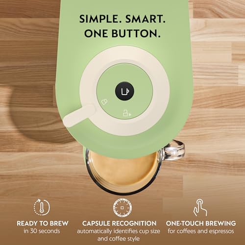 Image of Nespresso Limited-Edition Vertuo Pop+ Coffee and Espresso Maker by Breville, Pistachio