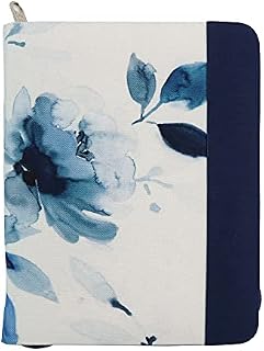 KnitPro - KnitPro Blossom Interchangeable Needle Case ,Blue,(20.5 x 16cm) - 1 Piece