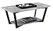 Convenience Concepts Graystone Coffee Table, Faux Birch / Slate Gray Frame