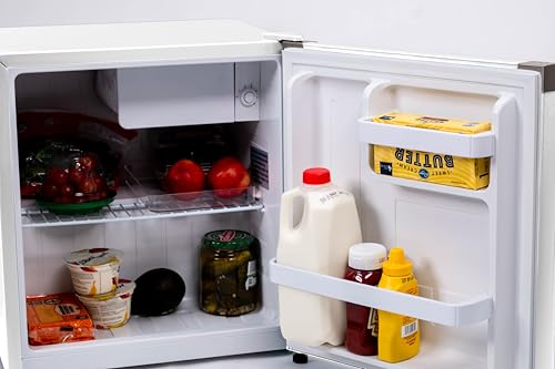 Frigidaire 1.6 cu ft Compact Mini Fridge, Perfect for Home or Office, Contemporary Series, White, 1.6 cu ft on Fridge.com