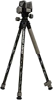 Vista 4 de BOG DeathGrip Aluminum Tripod with Durable Frame, Lightweight, Stable Design, Bubble Level, Adjustable Legs, Shooting Rest, and Hands-Free Operation