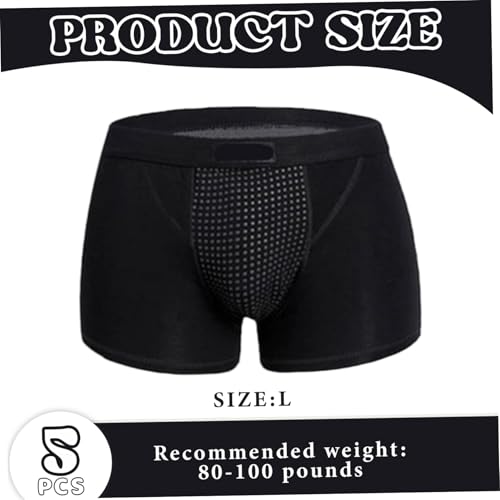 Calzoncillos tipo bóxer para hombre Gcroet transpirables pack de 5 piezas para el día a día 5