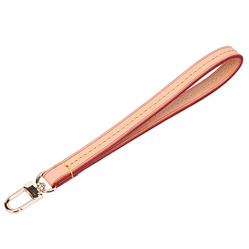 Image of VanEnjoy Wristlet Keychain Cellphone Genuine Leather Hand Strap