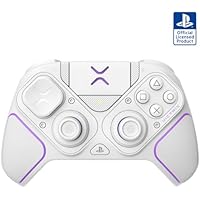 Turtle Beach PDP PDP Victrix Pro BFG White Wireless Gaming Controller for Playstation 5 / PS5, PS4, PC, Modular Gamepad, Remappable Buttons, Customizable Triggers/Paddles/D-Pad, PC App