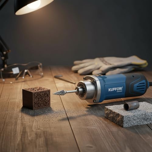 Fresa rotativa de carburo para esmeriladora, 1 pieza miniatura 2