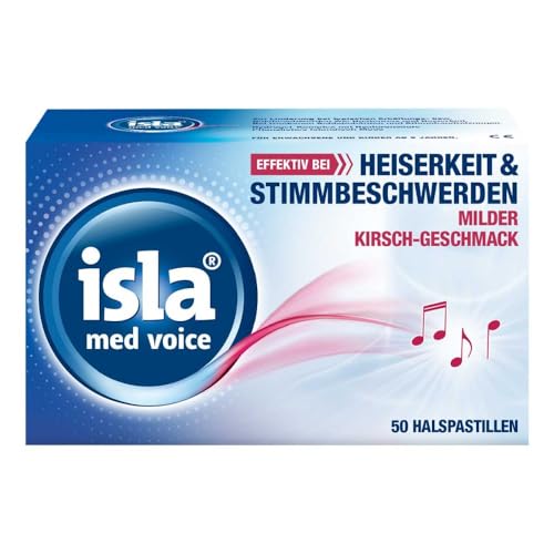 Isla med voice Halspastillen, 50 St