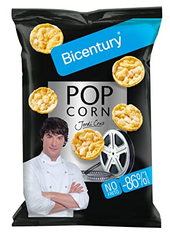 Bicentury Pop Corn Jordi Cruz Tortitas de Maíz Mini, Sabor Pop Corn, 70g (El embalaje puede variar)