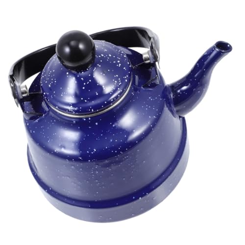 Bollitore smaltato bollitore da tè retrò bollitore da tè in acciaio inossidabile bollitore da tè vintage bollitori da tè elettrici spegnimento automatico teiera teiera in ceramica smaltata teiera for