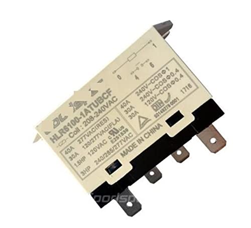 Relais HLR6100-1ATUBCF 208-240VAC haute performance pour pompe à chaleur