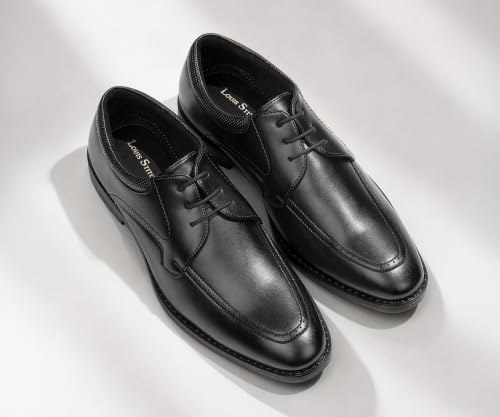 Image of LOUIS STITCH Men's Formal Lace-Up Derby Shoes | Formal Lace-Up Shoes for Men | Business & Occasion Wear | LSVSWC-2