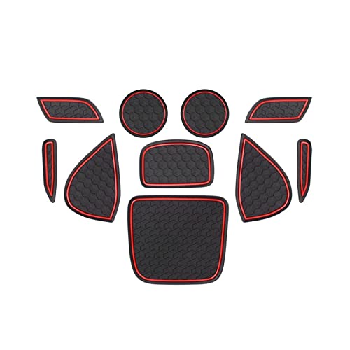 Tapis antidérapant de fente de porte Yaris Cross rouge