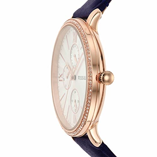 Image of Fossil Jacqueline Multifunction Blue Watch ES5096