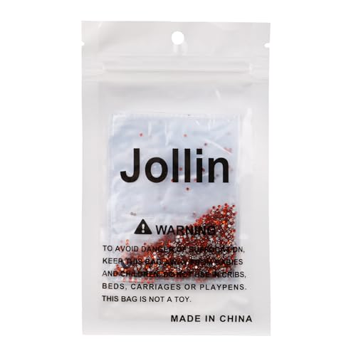 Image of Jollin Crystal Flatback Rhinestones Gems for Crafts 1.4mm SS3, Lt Siam | Glue Fix, 2880pcs Glass Rhinestones for Bedazzling, Clothes, Tumblers, Nail Art, Shoes, Bags, Caps & Accessories Decoration