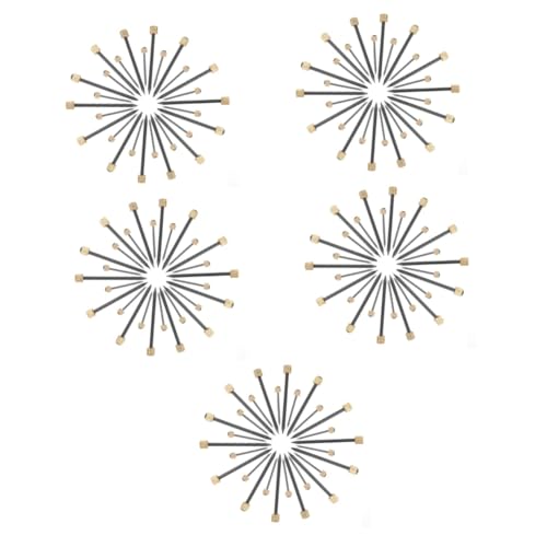 Image of POPETPOP 5sets Plaster Wall Hangers Picture Nails for Hanging Wall Decor Drywall Nails Kit 50pcs*5
