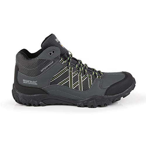 Image of Regatta Men's Edgepoint Hydropel Mid Height Walking Boots Low Rise Hiking