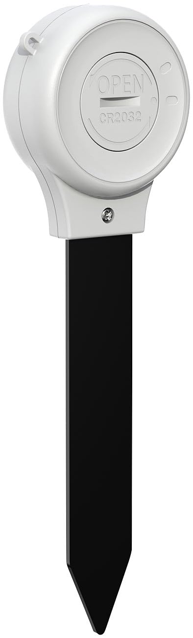 Royal Gardineer Bodenfeuchtetester: 12er-Set Digitale Boden-Feuchtigkeitsmessgeräte für Pflanzen, LCD (Feuchte Bodensensor, Pflanzen Sensor)
