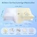 HOMCA Nackenkissen Memory Foam Kissen 2 in 1 Nackenstützkissen Ergonomisches Kopfkisse für...