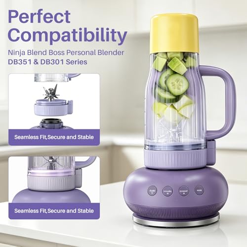 Image of 26oz Replacement Travel Tumbler for Ninja BlendBOSS DB301 DB351 Blender