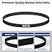 2 PCS WH01X27538 Washer Drive Belt 2025 Upgraded, Compatible with GE, Hotpoint Washing Machines Belt Replacement, Clothes Washing Machine Parts 290D1101P005, AP6328256, PS12299369, 4587903