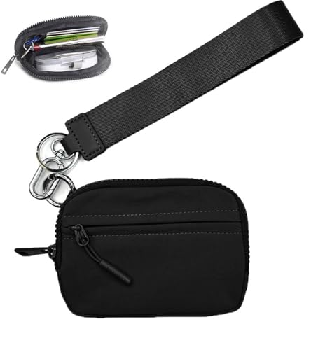 The Iris' Wallet, The Iris' Wallet 2nd Gen, The Iris Pouch Wristlet，Zippered Card Case Clutch...