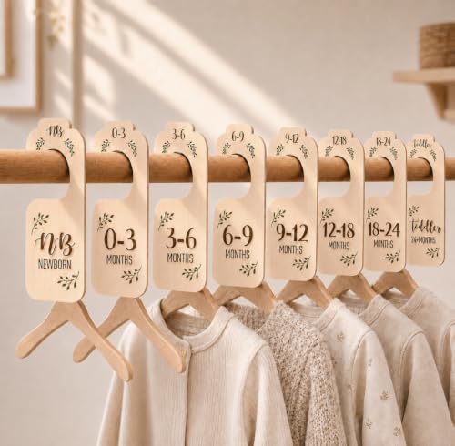 Baby Closet Dividers for Clothes Organizer (Set of 8)