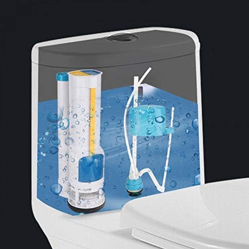 Anti-Siphon Function Good Pollution Resistance Toilet Flush Kit Cistern Accessories Flush Valve, Toilet Flush Valve, for Kitchen Bathroom