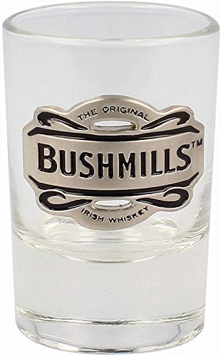 Bushmills Irish Whiskey Logo Pewter Shot Glass #TOP23