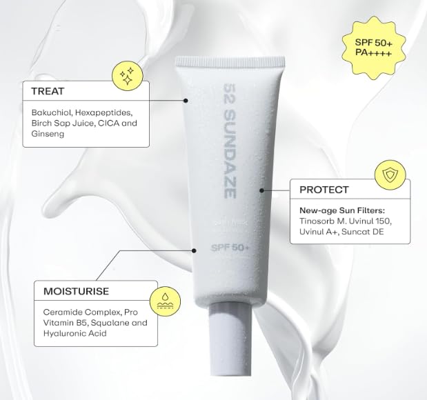 52 Sundaze Sun Milk SPF 50 PA++++ Multi-Active Crème 50g image 4