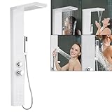 Qualité durable : bobine de robinet de douche murale: (1) Utilisation d'une bobine en céramique importée de haute précision avec une dureté semblable à un diamant, une bobine en céramique de haute qualité, agréable et légère au toucher, durable et imperméable. Aucun entretien nécessaire, aucune usure et résistance au vieillissement. (3) Convient à l'eau dure, n'est pas pollué par le gravier ou le sable.