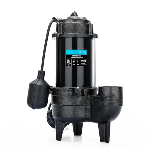 LEO 1/2 HP Sewage/Effluent Pump
