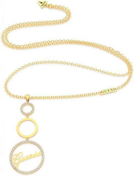 Women's Gold Stainless Steel Chain Necklace, Ubn20128, Women's Standard Size