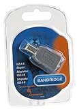 Computer Bandridge BCP461 cavo di interfaccia e adattatore USB-B M USB-A F Grigio