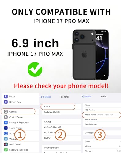 Image of 2 Pack 360 Degree for iPhone 17 Pro Max Privacy Screen Protector, 4-Way Private Anti-Spy Tempered Glass Film with Auto Alignment Dust Free Bubble Free, Anti-Scratch, 9H Hardness, Easy Install