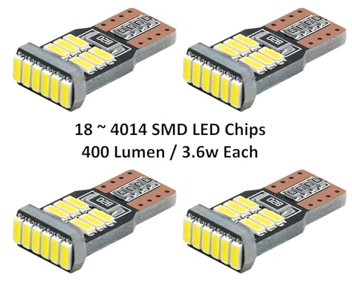 4 Bombillas LED Eyebrow para Mercedes Benz W204 miniatura 2