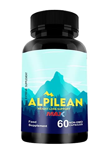 Alpilean Max Weight Loss Formula - All Natural - 60 Capsules 1 Monthly Supply