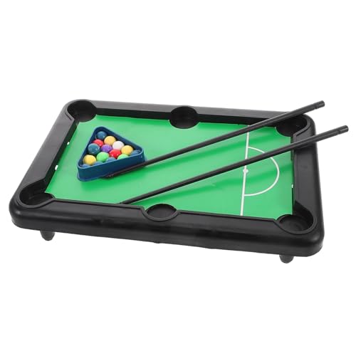 KOMBIUDA 1 Juego Mini Mesa De Billar Infantil Pequeño Juguete De Juego Juguete para Mesa De Billar Portátil Accesorio para Mini Mesa De Billar para El Plastico