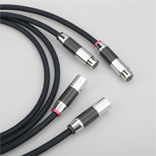 Cable de Audio XLR Balanceado Platinado 0.5 m miniatura 1
