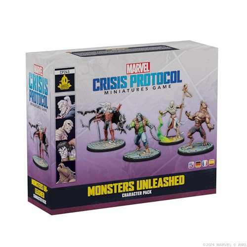 Marvel Crisis Protocol Monsters Unleashed extension figurines pour jeu de stratégie