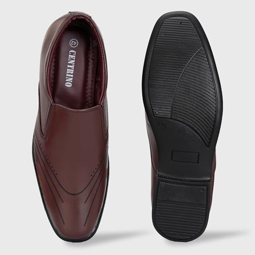 Image of Centrino Formal Shoe for Men | Cushioned Insole | Stylish Slip ON | Perfect for Boys & Men | Office Wear & Formal Dress 6811